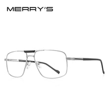 Load image into Gallery viewer, MERRYS DESIGN Men Classic Square Glasses Optics Frame   Double Bridge Prescription Glasses Frames Optical Eyewear S2012