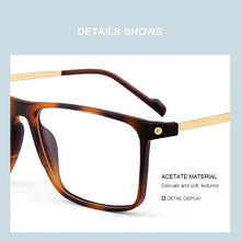 Load image into Gallery viewer, Luxury TR90 Glasses Frame Men Vintage Eyeglasses Myopia Prescription Eyeglasses S2817