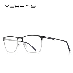 Titanium Alloy Optics Glasses Frames Male Square Ultralight Myopia Prescription Eyeglasses S2118