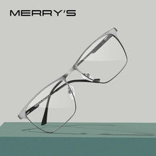 Load image into Gallery viewer, Titanium Alloy Optics Glasses Frames Male Square Ultralight Myopia Prescription Eyeglasses S2118