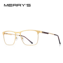 Load image into Gallery viewer, Titanium Alloy Optics Glasses Frames Male Square Ultralight Myopia Prescription Eyeglasses S2118