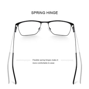 Titanium Alloy Optics Glasses Frames Male Square Ultralight Myopia Prescription Eyeglasses S2118