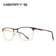 Load image into Gallery viewer, Titanium Alloy Optics Glasses Frames Male Square Ultralight Myopia Prescription Eyeglasses S2118