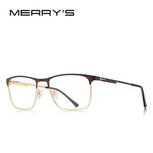 Titanium Alloy Optics Glasses Frames Male Square Ultralight Myopia Prescription Eyeglasses S2118