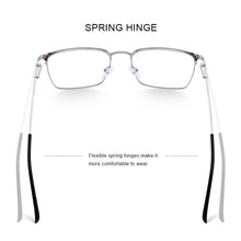 Load image into Gallery viewer, Men Titanium Alloy Glasses Frame Male Square Ultralight Eye Myopia Prescription Eyeglasses S2032
