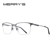 Load image into Gallery viewer, MERRYS DESIGN Men Titanium Alloy Glasses Frame Optical Frame Business Style Myopia Prescription Eyeglasses S2178