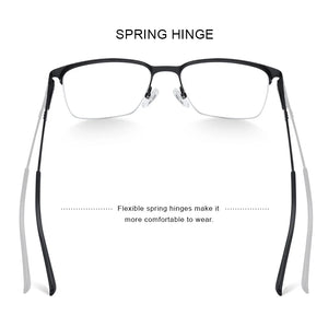 MERRYS DESIGN Men Titanium Alloy Glasses Frame Optical Frame Business Style Myopia Prescription Eyeglasses S2178