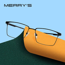 Load image into Gallery viewer, Men Titanium Alloy Glasses Frame Ultralight Eye Myopia Prescription Eyeglasses Male Optical Frame S2045