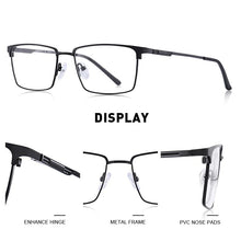 Load image into Gallery viewer, Men Titanium Alloy Glasses Frame Ultralight Eye Myopia Prescription Eyeglasses Male Optical Frame S2045