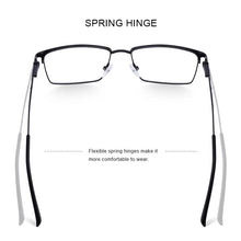 Load image into Gallery viewer, Men Titanium Alloy Glasses Frame Ultralight Eye Myopia Prescription Eyeglasses Male Optical Frame S2045