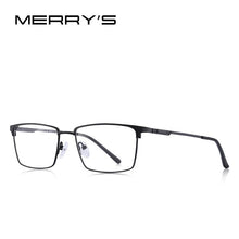 Load image into Gallery viewer, Men Titanium Alloy Glasses Frame Ultralight Eye Myopia Prescription Eyeglasses Male Optical Frame S2045