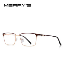Load image into Gallery viewer, Men Titanium Alloy Glasses Frame Ultralight Eye Myopia Prescription Eyeglasses Male Optical Frame S2045
