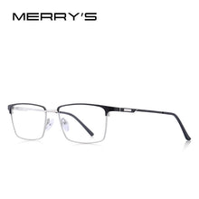 Load image into Gallery viewer, Men Titanium Alloy Glasses Frame Ultralight Eye Myopia Prescription Eyeglasses Male Optical Frame S2045