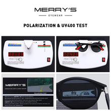 Carica l&#39;immagine nel visualizzatore di Gallery, MERRYS DESIGN Men Women Classic Retro Rivet Polarized Sunglasses TR90 Legs Lighter Design Oval Frame UV400 Protection S8126