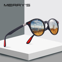 Carica l&#39;immagine nel visualizzatore di Gallery, MERRYS DESIGN Men Women Classic Retro Rivet Polarized Sunglasses TR90 Legs Lighter Design Oval Frame UV400 Protection S8126