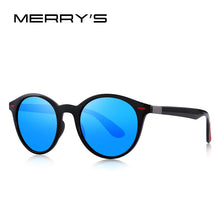 Carica l&#39;immagine nel visualizzatore di Gallery, MERRYS DESIGN Men Women Classic Retro Rivet Polarized Sunglasses TR90 Legs Lighter Design Oval Frame UV400 Protection S8126