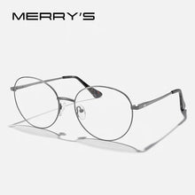 Load image into Gallery viewer, MERRYS DESIGN Retro Women Round Glasses Frames Men Ultralight Eyewear Vintage Prescription Eyeglasses Optical Frame  S2465