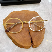 Load image into Gallery viewer, MM-0038 Japanese Designer Brand Glasses Frames Round Personalized Eyeglasses Classical Men Eye  Sunglasses Accessory