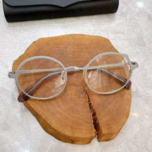 Load image into Gallery viewer, MM-0038 Japanese Designer Brand Glasses Frames Round Personalized Eyeglasses Classical Men Eye  Sunglasses Accessory