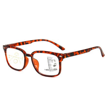 Load image into Gallery viewer, MODFANS Blue light blocking Progressive multifocal Far and near Reading glasses Presbyopic glasses for Men women with Reader