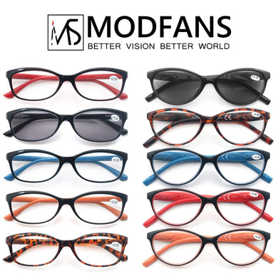 MODFANS Classic Retro Sunglasses Frame Reading Glasses For Women Men Plastic Material Eyeglass Unbreakable Eyeglasses Comfortabl