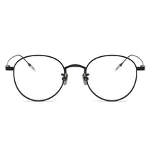 Load image into Gallery viewer, MOMOJA  Business Eyewear Round Retro Pure Titanium Eyeglasses Optical Prescription Glasses Frame For Men And Women 80804