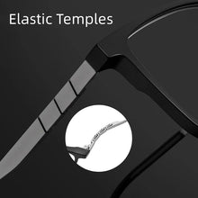 Load image into Gallery viewer, MOMOJA Eyewear Retro Square Titanium Transparent Eyeglasses Optical Prescription Glasses Frame For Men And Women BV9007Y