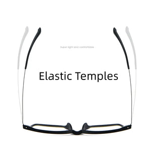 MOMOJA   Business Eyewear Retro Square TR90 Titanium Eyeglasses Myopia Optical Prescription Glasses Frame For Men A1003