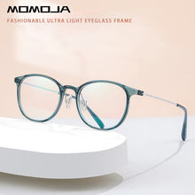 Load image into Gallery viewer, MOMOJA   Retro Round Eyewear Ultra Light TR90 Optical Prescription Glasses Frame Man Woman Transparent Spectacle 002