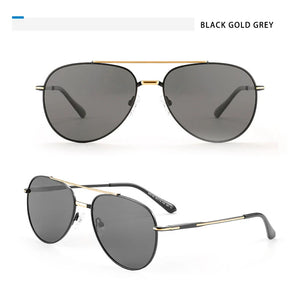 MOMOJA Retro  Ultra Light Eyewear Pilot Double Bridge Polarized Sunglasses Man Woman Optical Prescription Glasses Frame
