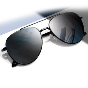 MOMOJA Retro  Ultra Light Eyewear Pilot Double Bridge Polarized Sunglasses Man Woman Optical Prescription Glasses Frame