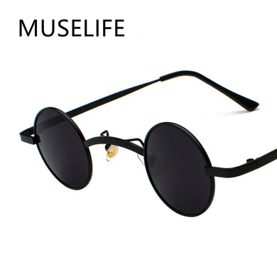 MUSELIFE 2024 New Square Sunglasses Women's UV 400 Steampunk Wholesale Sunglasses Famale