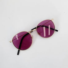 Load image into Gallery viewer, MUYE NEWEST Kids Sunglasses Metal frame Vintage designer UV400 sunglasses High Quality Summer Beach Round glasses