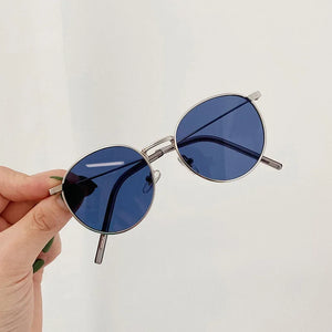 MUYE NEWEST Kids Sunglasses Metal frame Vintage designer UV400 sunglasses High Quality Summer Beach Round glasses