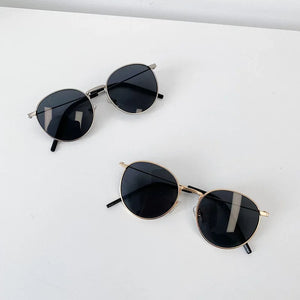 MUYE NEWEST Kids Sunglasses Metal frame Vintage designer UV400 sunglasses High Quality Summer Beach Round glasses