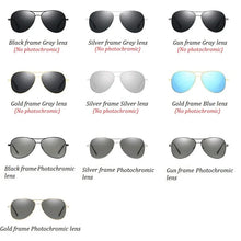 Carica l&#39;immagine nel visualizzatore di Gallery, MUYE Photochromic Pilot Polarized Sunglasses Men Women Driving Chameleon Discoloration Sun glasses Shades Oculos De Sol