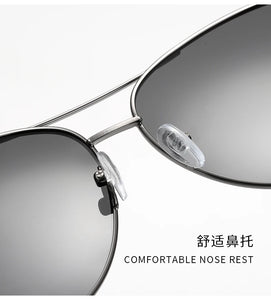 MUYE Photochromic Pilot Polarized Sunglasses Men Women Driving Chameleon Discoloration Sun glasses Shades Oculos De Sol
