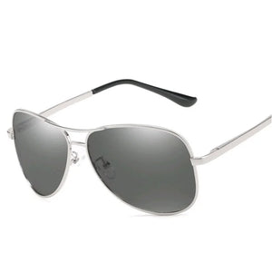 MUYE Photochromic Pilot Polarized Sunglasses Men Women Driving Chameleon Discoloration Sun glasses Shades Oculos De Sol