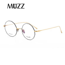 Load image into Gallery viewer, MUZZ   Pure Titanium Glasses Frame Women Ultralight Multi angle Eyeglasses Men Eyeglasses Prescription Myopia Optical Frames