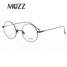 Load image into Gallery viewer, MUZZ   Pure Titanium Glasses Frame Women Ultralight Multi angle Eyeglasses Men Eyeglasses Prescription Myopia Optical Frames