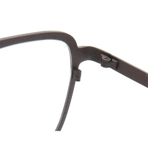 MUZZ Pure IP Titanium Men Frame Retro Prescription Glasses Frame Myopia Optical Eyeglasses for Women Square Pilot Lens Eyewear