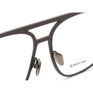 MUZZ Pure IP Titanium Men Frame Retro Prescription Glasses Frame Myopia Optical Eyeglasses for Women Square Pilot Lens Eyewear