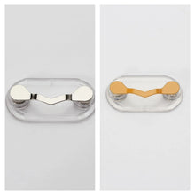 Load image into Gallery viewer, Magnetic Eyeglass Holder Hang Brooches Pin Bat Shape Magnet Glasses Headset Line Clips Multi-function Portable Clothes Buckle