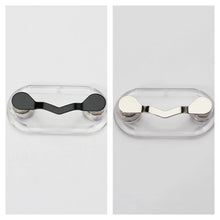 Load image into Gallery viewer, Magnetic Eyeglass Holder Hang Brooches Pin Bat Shape Magnet Glasses Headset Line Clips Multi-function Portable Clothes Buckle