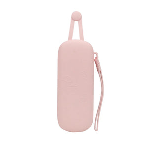 Magnetic Silicone Sunglasses Bag Waterproof Soft Cosmetic Storage Bag Solid Color Eyeglasses Protective Case Glasses Case
