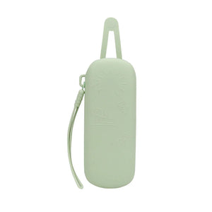 Magnetic Silicone Sunglasses Bag Waterproof Soft Cosmetic Storage Bag Solid Color Eyeglasses Protective Case Glasses Case