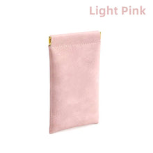 Load image into Gallery viewer, Magnetic Silicone Sunglasses Bag Waterproof Soft Cosmetic Storage Bag Solid Color Eyeglasses Protective Case Glasses Case