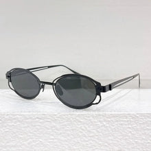 Load image into Gallery viewer, Maske H01 Oval Germany Brand Sunglasses Alloy Designer Handmade Uv400 Men and Ladies Outdoor Eyeglasses with Case