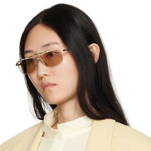 Maske H57 Germany Designer Brand Alloy Sunglasses Men Square Outdoor Original Quality FASHION Handmade Ladies Eyewear