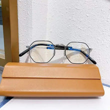 Load image into Gallery viewer, Masunaga GMS118 47-21-150 Titanium Polygon Glasses Frame 108F Top Quality Designer Eyeglasses Premium Prescription Eyewear